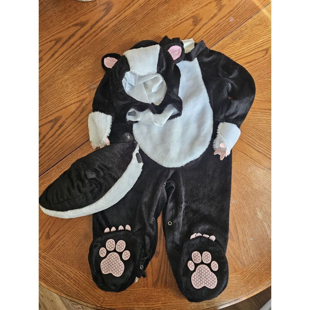 Celebrate! Toddler 12 to 18 Mo Lil Stinker Skunk Complete Halloween Costume - Picture 2 of 7